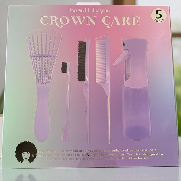 Beautifully You Accessories - Beautifully You Crown Care Hair Tool Set 5 Tools